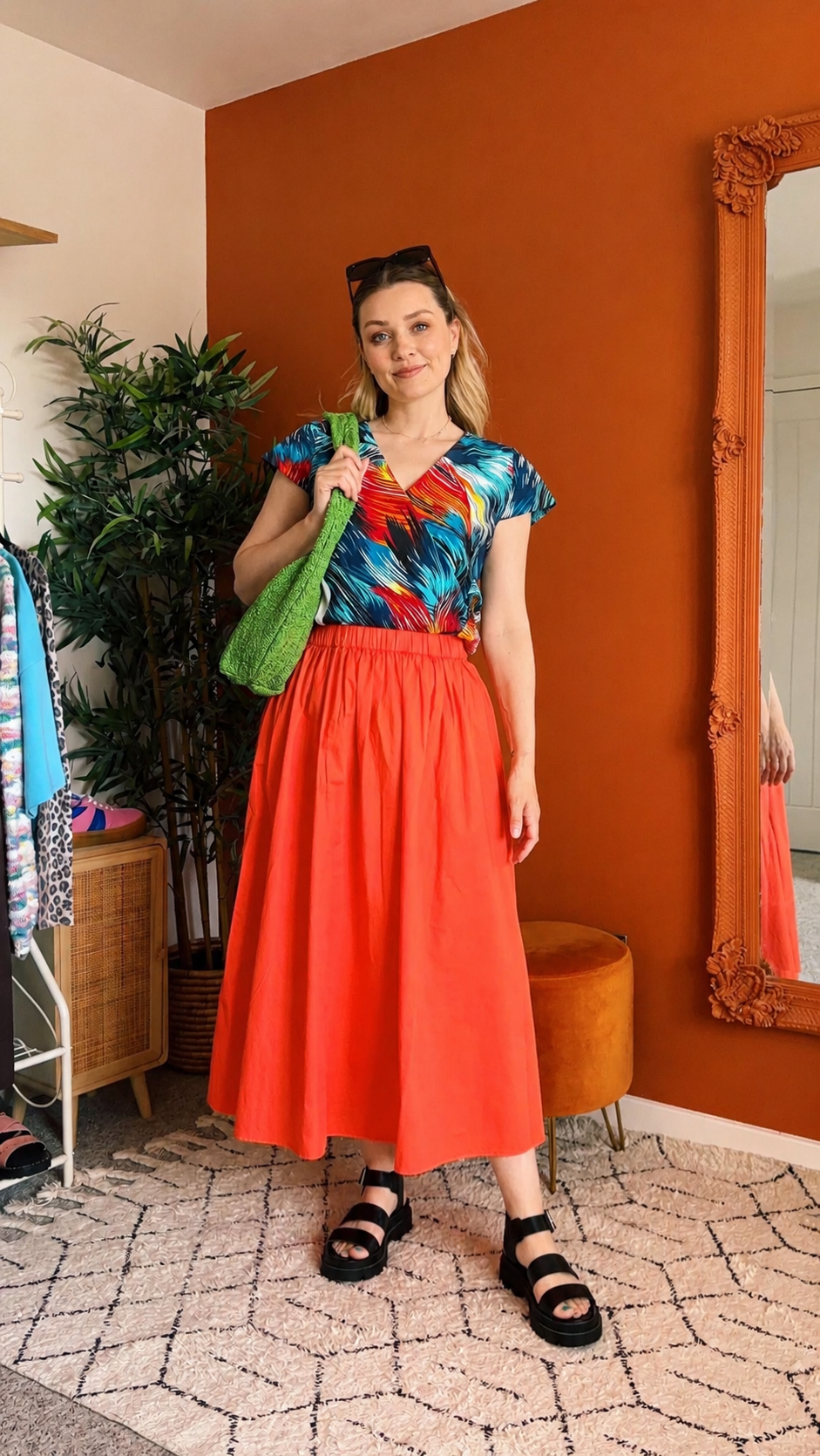 Blusa envolvente Moroto - manga corta