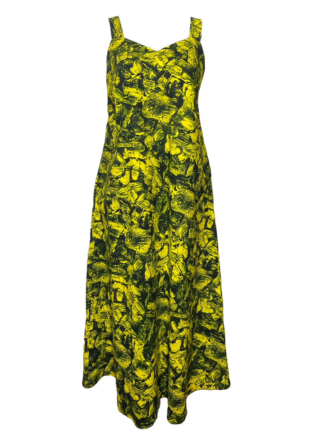 Vestido largo tiritas Kumi