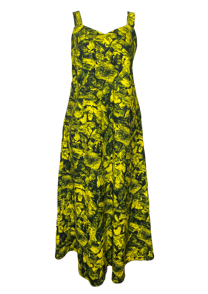 Vestido largo tiritas Kumi